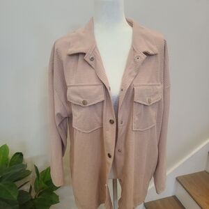 NWT!Women's Blush Utility Jacket